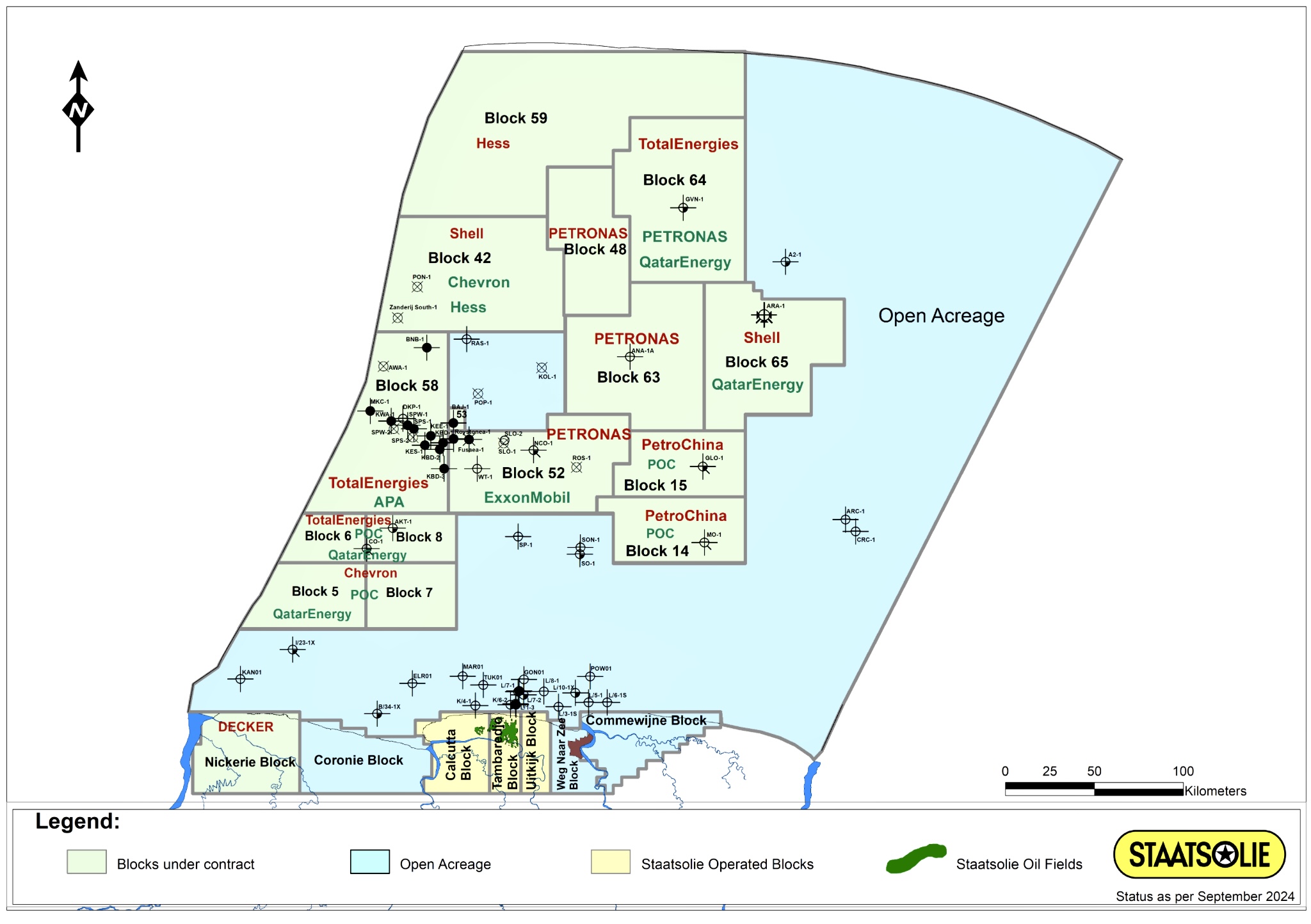 Offshore Suriname - Staatsolie sept 2024