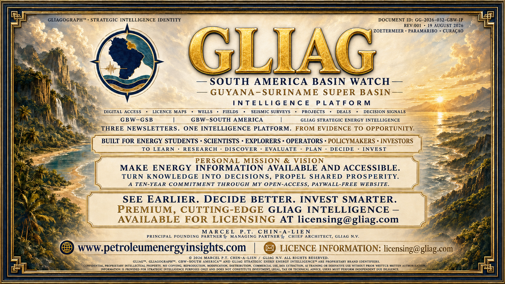 GLIAG - Intelligence Platform and News Letters